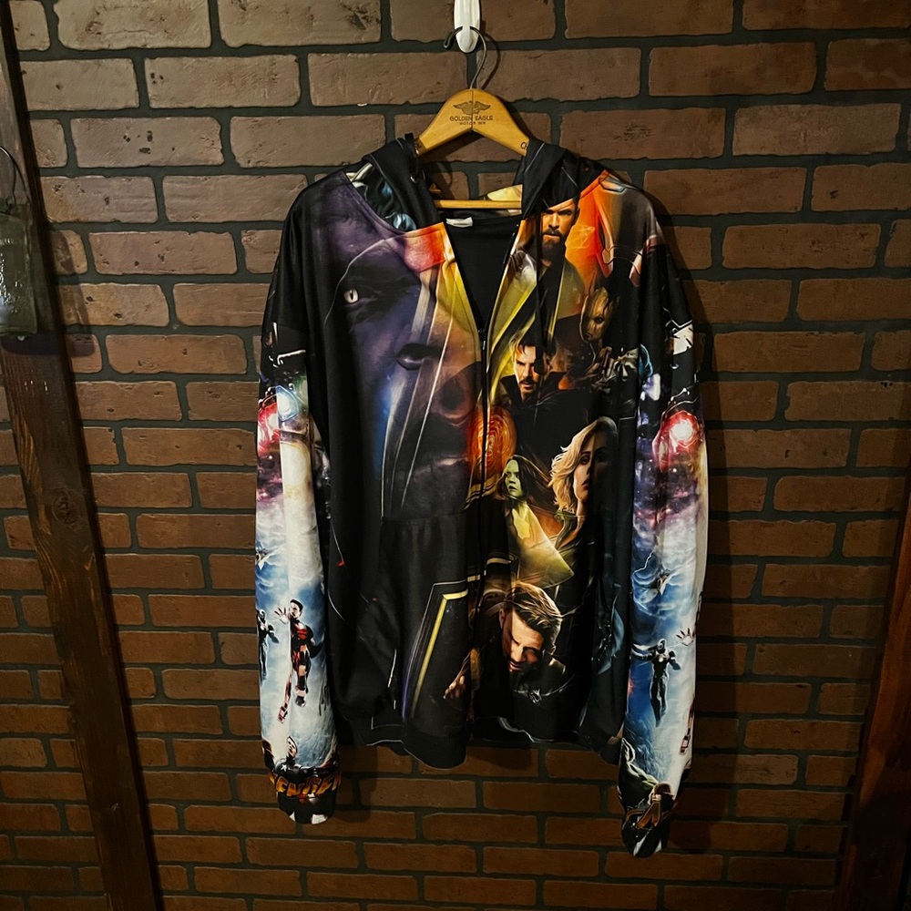 Men's 3XL Marvel Avengers Graphic Jacket